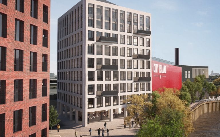 london-city-island-office-building