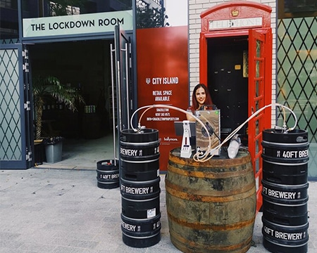 London City Island - The Lockdown Room